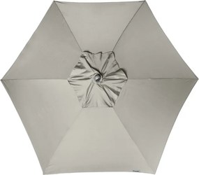 Doppler EXPERT parasol ogrodowy 280 cm szary