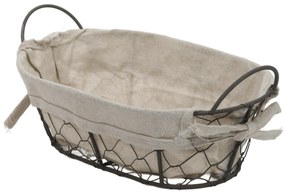Koszyk na chleb, pieczywo, owoce COUNTRY STYLE, 26x17x9 cm, ZELLER