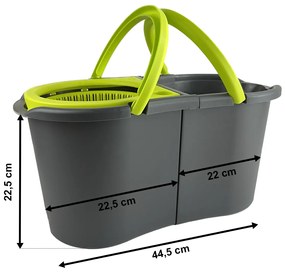 4Home Mop obrotowy Rapid Clean Twin