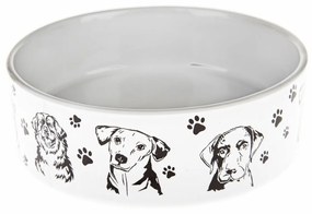 Ceramiczna miska dla psa Dogs, 15 x 5 cm