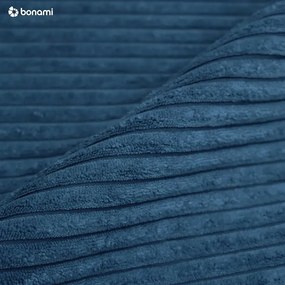 Ciemnoniebieska sztruksowa sofa 274 cm Leonard – Bobochic Paris