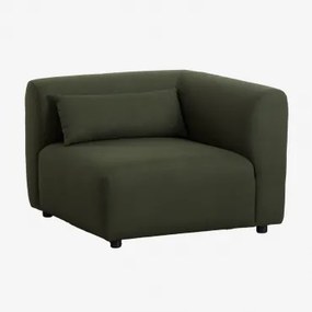 Moduł Narożny Do Sofy Modułowej Fogler Tkanina Baranek Boucle Żółty Curri - Sklum
