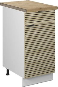 Szafka dolna do kuchni panel dębowy 40x60x82 fame-line