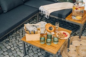 Naturalny organizer bambusowy FIVE