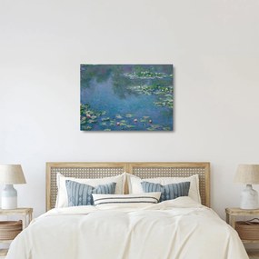 Obraz na szkle - Claude Monet, Water Lilies, reprodukcje (70x50 cm)