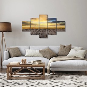 Obraz - Molo z widokiem (125x70 cm)