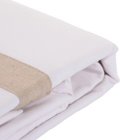 Komplet pościeli z domieszką lnu LAURALINE, 240 x 220 cm