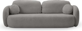 Masseno Sofa AMICO z funkcją spania i pojemnikiem na pościel - Szary - ABRIAMO 7
