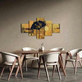 Obraz - Liść miłorzębu (125x70 cm)