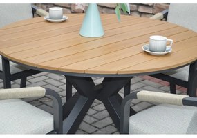 Okrągły stół ogrodowy ø 120 cm Giverny – Rojaplast