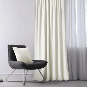 Kremowa zasłona 140x225 cm Milana – Homede