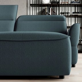 Narożnik MURILLO XL z elektryczną regulacją siedziska Prawostronny w tkaninie VOUGE 12 WERSAL