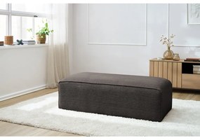 Brązowy sztruksowy podnóżek modułowy Megeve – Bobochic Paris