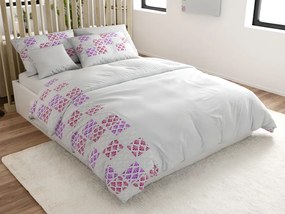 PrzytulneMieszkanie.pl PrzytulneMieszkanie.pl Pościel z mikrosatyny VELLARI, jasnoszara Rozmiar pościeli: 70 x 90 cm | 140 x 200 cm