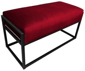 Ławka KAYA LOFT MG31 pufa podnóżek metal