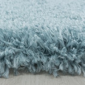 Niebieski okrągły dywan ø 200 cm Fluffy – Ayyildiz Carpets