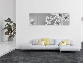 Obraz - Mrożona roślina (170x50 cm)