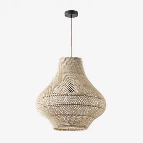 Lampa Sufitowa Magali Miel - Czarna & Ø50 Cm Magali - Sklum