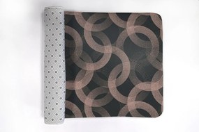 Dywanik pod prysznic Dywanik pod prysznic Koła Abstrakcja