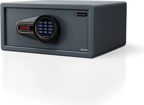 Sejf hotelowy elektroniczny z zamkiem na kod, na laptopa 15″ i dokumenty, 200 x420x370 mm: ALFRED
