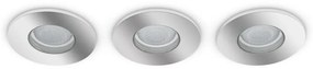 Inteligentne lampy wpuszczane w sufit z gwintem GU10, 4 W zestaw 3 szt. Adore – Philips Hue