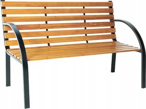 Ławka ogrodowa z oparciem  F4-G71