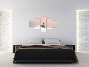 Obraz - Niedźwiedź polarny (125x70 cm)