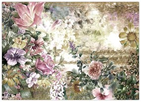 Obraz - Designerskie kwiaty (70x50 cm)