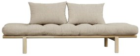 Sofa z lnianym pokryciem Karup Design Pace Natural/Linen