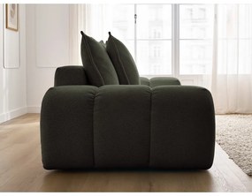 Zielona sofa z tkaniny szenilowej 278 cm Everest – Bobochic Paris