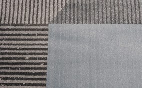 Dywan nowoczesny Lara szaro-niebieski 80 cm x 150 cm