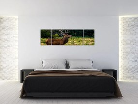 Obraz jelenia (170x50 cm)