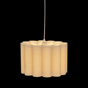 Lampa wisząca nad stół RONA chmurkowa, Ø 37 cm