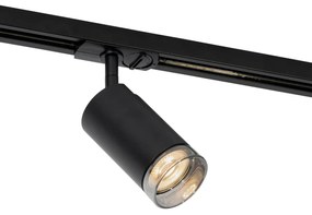 Nowoczesny reflektor z dymionym pierścieniem do systemu szynowego jednofazowego GU10 50mm - Iconic Jeana