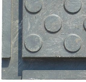 Płyta obciążeniowa REPLAST, 800 x 600 x 43 mm, zewnętrzna