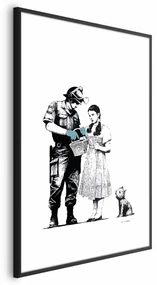 Plakat Dorotka 29,7x42 cm z ramą czarną z marginesem ARTGEIST B