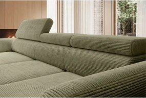 Narożnik ALISSON S/MINI Prawostronny wolnostojąca w tkaninie POSO 135 WERSAL