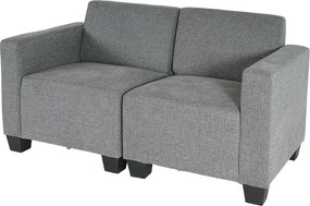 Modułowa sofa 2-osobowa Moncalieri,  szary
