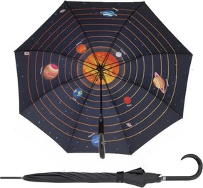 Doppler Modern Art Galaxy damski parasol długi automatyczny