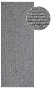 Szary chodnik odpowiedni na zewnątrz 200x80 cm – NORTHRUGS