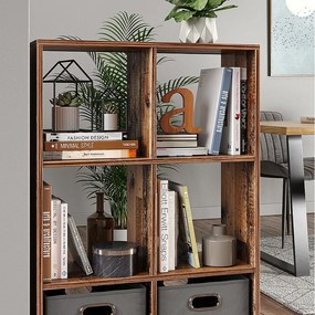 Room Divider drewno antyczne 72x29x107.8