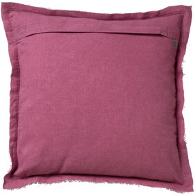 Dekoracyjna poszewka na poduszkę BURTO HEATHER ROSE 45x45 cm, różowa
