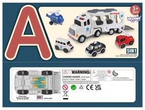 Woopie laweta drogowa zestaw 5 aut - ambulans