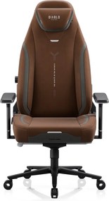 Fotel gamingowy materiałowy Diablo X-Eye Prime Normal Size, Cinnamon Brown
