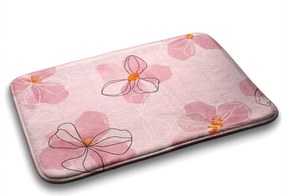 Dywanik do łazienki Dywanik do łazienki Kwiaty Różowe