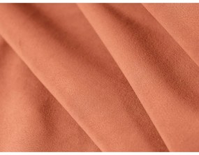 Różowa aksamitna sofa 246 cm Paolo – Milo Casa