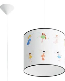 Lampa wisząca dziewczęca z motywem wróżek - A588 P4-M57