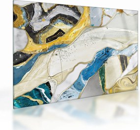 Obraz na szkle - Kolorowy marmur (70x50 cm)