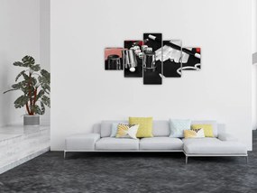 Obraz rzeczy magika (125x70 cm)