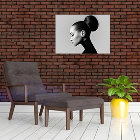 Obraz - Profil pięknej kobiety (70x50 cm)